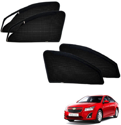 AuTO ADDiCT Side Window Sun Shade For Chevrolet Cruze(Black)