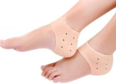 Nivyasra-nss Heel Socks Silicone heel protector anti Crack Heel Support Heel Support(Multicolor)