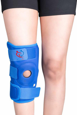 Linefaily Open-Patella Brace for Arthritis, Joint Pain Relief, Injury Recovery Knee Support(Blue)
