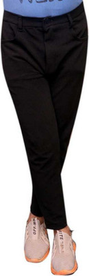 imtraders Solid Men Black Track Pants