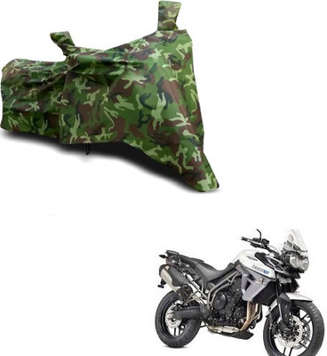 Gavya Waterproof Two Wheeler Cover for Triumph(Tiger 800 XR, Multicolor)