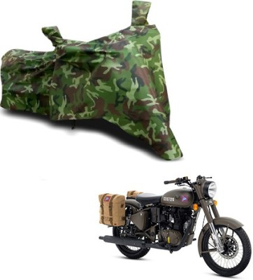 APNEK Waterproof Two Wheeler Cover for Royal Enfield(Classic 350, Multicolor)