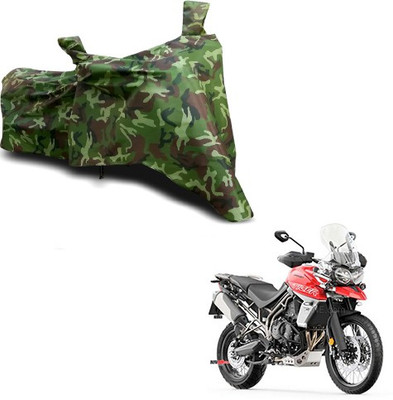 Gavya Waterproof Two Wheeler Cover for Triumph(Tiger 800 XCA, Multicolor)