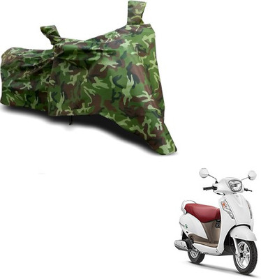APNEK Waterproof Two Wheeler Cover for Suzuki(Access, Multicolor)