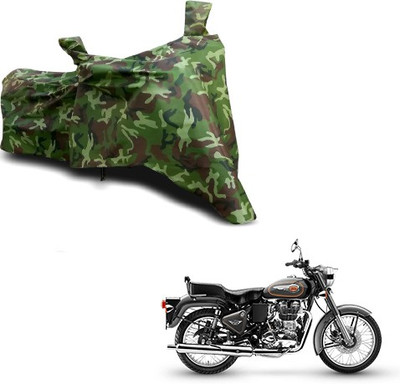 Gavya Waterproof Two Wheeler Cover for Royal Enfield(Thunderbird 500, Multicolor)
