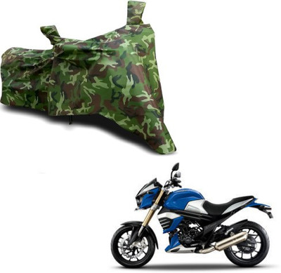 Gavya Waterproof Two Wheeler Cover for Mahindra(MOJO XT 300, Multicolor)