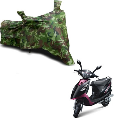 Gavya Waterproof Two Wheeler Cover for TVS(Scooty Streak, Multicolor)