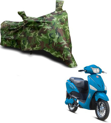 APNEK Waterproof Two Wheeler Cover for Hero(Electric, Multicolor)