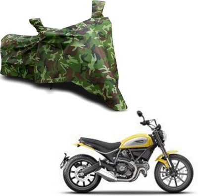 Gavya Waterproof Two Wheeler Cover for Ducati(Scrambler, Multicolor)