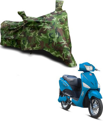 APNEK Waterproof Two Wheeler Cover for Hero(Electric Optima, Multicolor)