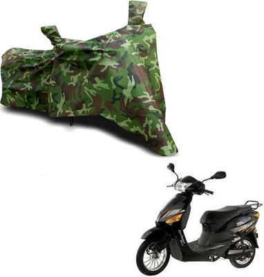 Gavya Waterproof Two Wheeler Cover for Hero(Electric Zippy, Multicolor)