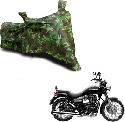 Gavya Waterproof Two Wheeler Cover for Royal Enfield(Thunderbird 350, Multicolor)
