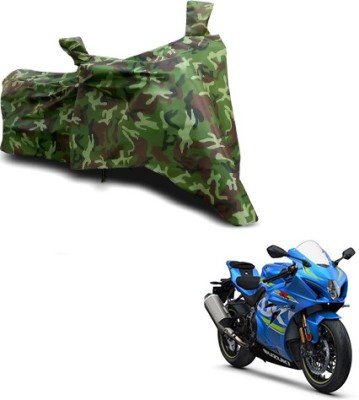 APNEK Waterproof Two Wheeler Cover for Suzuki(GSX, Multicolor)