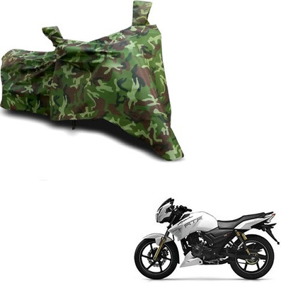 Gavya Waterproof Two Wheeler Cover for TVS(Apache RTR 180, Multicolor)