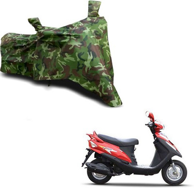 Gavya Waterproof Two Wheeler Cover for Mahindra(Flyte, Multicolor)