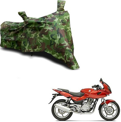 APNEK Waterproof Two Wheeler Cover for Bajaj(Pulsar 220 DTS-i, Multicolor)