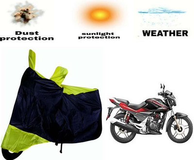 MMSSTAR Waterproof Two Wheeler Cover for Hero(CBZ Extreme, Blue, Green)