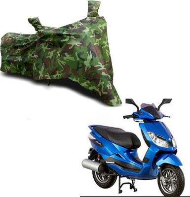 DeepShakshi AUTOMOTIVE Two Wheeler Cover for Bajaj(Sunny, Multicolor)