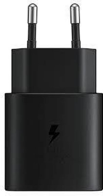 SAMSUNG Original 25W ,USB -C Compatible Power Adaptor for all Samsung Devices (Fast Charge 2.0)(Black)