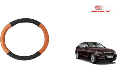 Auto Oprema Steering Cover For BMW 6 Series(Black, Tan, Leatherite)