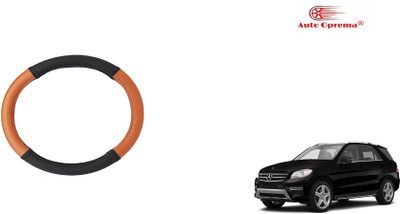 Auto Oprema Steering Cover For Mercedes Benz ML250(Black, Tan, Leatherite)