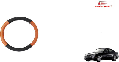 Auto Oprema Steering Cover For Mercedes Benz E240(Black, Tan, Leatherite)