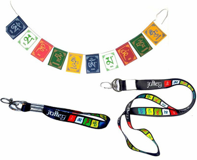 SWISS WONDER Ladakh Prayer Flag_1162 Rectangle Outdoor Flag(Cotton)