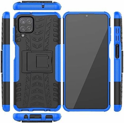Elica Bumper Case for Samsung Galaxy M12(Blue, Shock Proof, Pack of: 1)