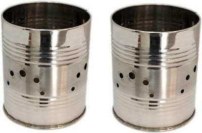 GOSWAMI Empty Cutlery Holder Case(STEEL  Holds 10 Pieces)