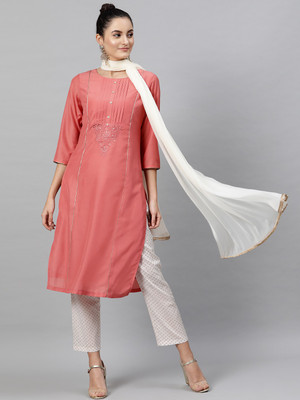 STREET9 Women Kurta Pant Set