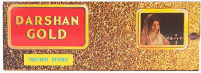 Darshan Gold Incense Stick Mogra(20 Units, Set of 6)