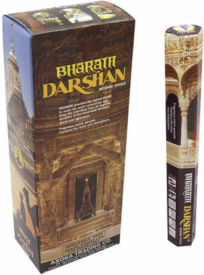 Darshan Bharat Wood Agarbatti Mogra(20 Units, Set of 6)