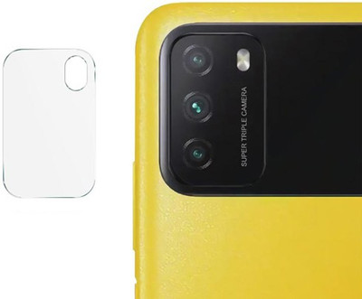 HIRDESH Back Camera Lens Glass Protector for POCO M3(Pack of: 1)