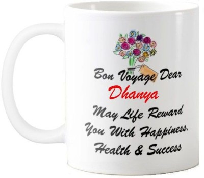 Exocticaa Farewell Dhanya Retirement Wish 97 Ceramic Coffee Mug(330 ml)