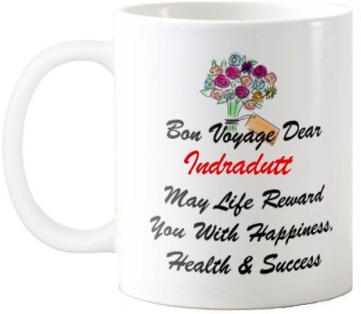 Exocticaa Farewell Indradutt Retirement Wish 97 Ceramic Coffee Mug(330 ml)