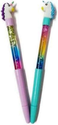 Partyhard 2 Gel Pen(Pack of 2, Ink Color - Blue)
