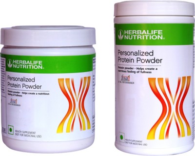 HERBALIFE Personalized Protein Powder 200 Gram And 400 Gram Combo Pack Plant-Based Protein(600 g, Plain)