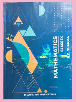 Rd Sharma Mathematics Class 9 Dhanpat Rai