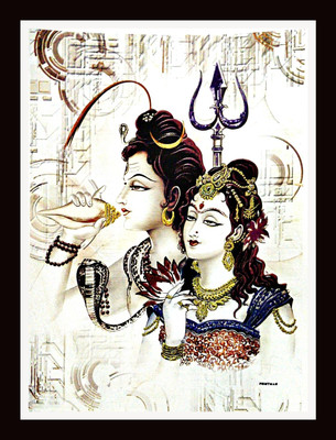 SUNINOW Shiv parivar Religious Frame