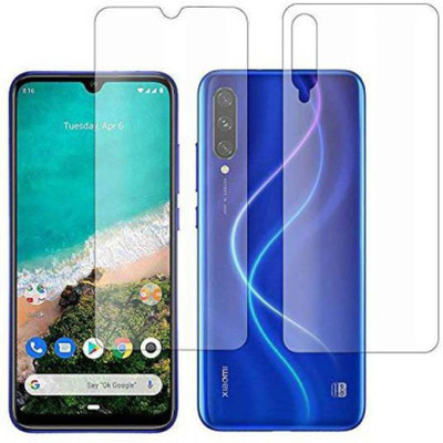 TevarSmart Front and Back Tempered Glass for Mi A3(Pack of 2)