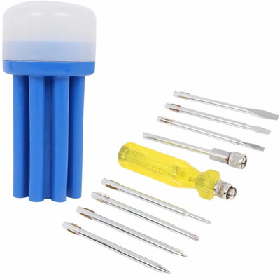Adorn -8 IN 1 SCREWDRIVER SET-STANDARD SIZE-MULTIPURPOSE Standard Screwdriver Set(Pack of 1)