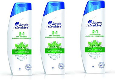 HEAD & SHOULDERS Cool Menthol 2in1 Shampoo+ Conditioner 340ml(1020 ml)