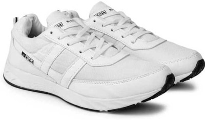 SEGA Running Shoes For Men(White , 9)