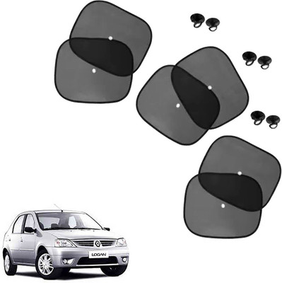DvineAutoFashionZ Side Window Sun Shade For Renault Logan(Black)