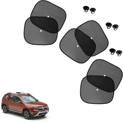 DvineAutoFashionZ Side Window Sun Shade For Renault Duster(Black)