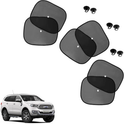 DvineAutoFashionZ Side Window Sun Shade For Ford Endeavour(Black)