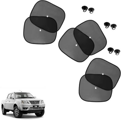 DvineAutoFashionZ Side Window Sun Shade For Tata Xenon(Black)