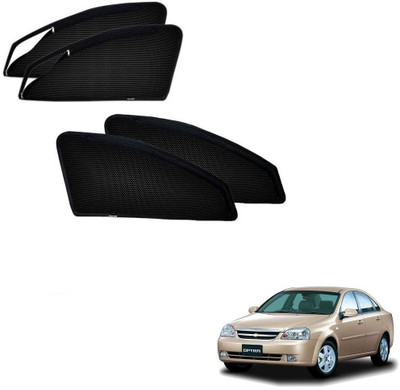 AuTO ADDiCT Side Window Sun Shade For Chevrolet Optra(Black)