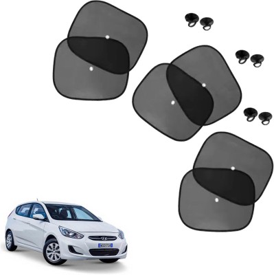 DvineAutoFashionZ Side Window Sun Shade For Hyundai Accent(Black)