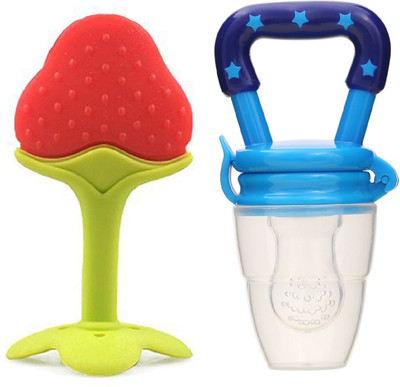 MIGHTY MOTHER FRUIT FEEDER AND TEETHER Teether and Feeder(Multicolor)